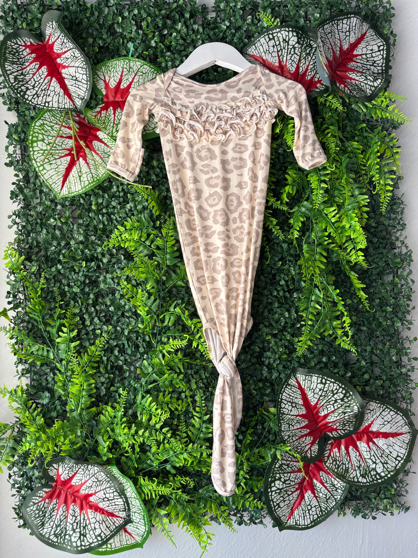 Natural Leopard Gown