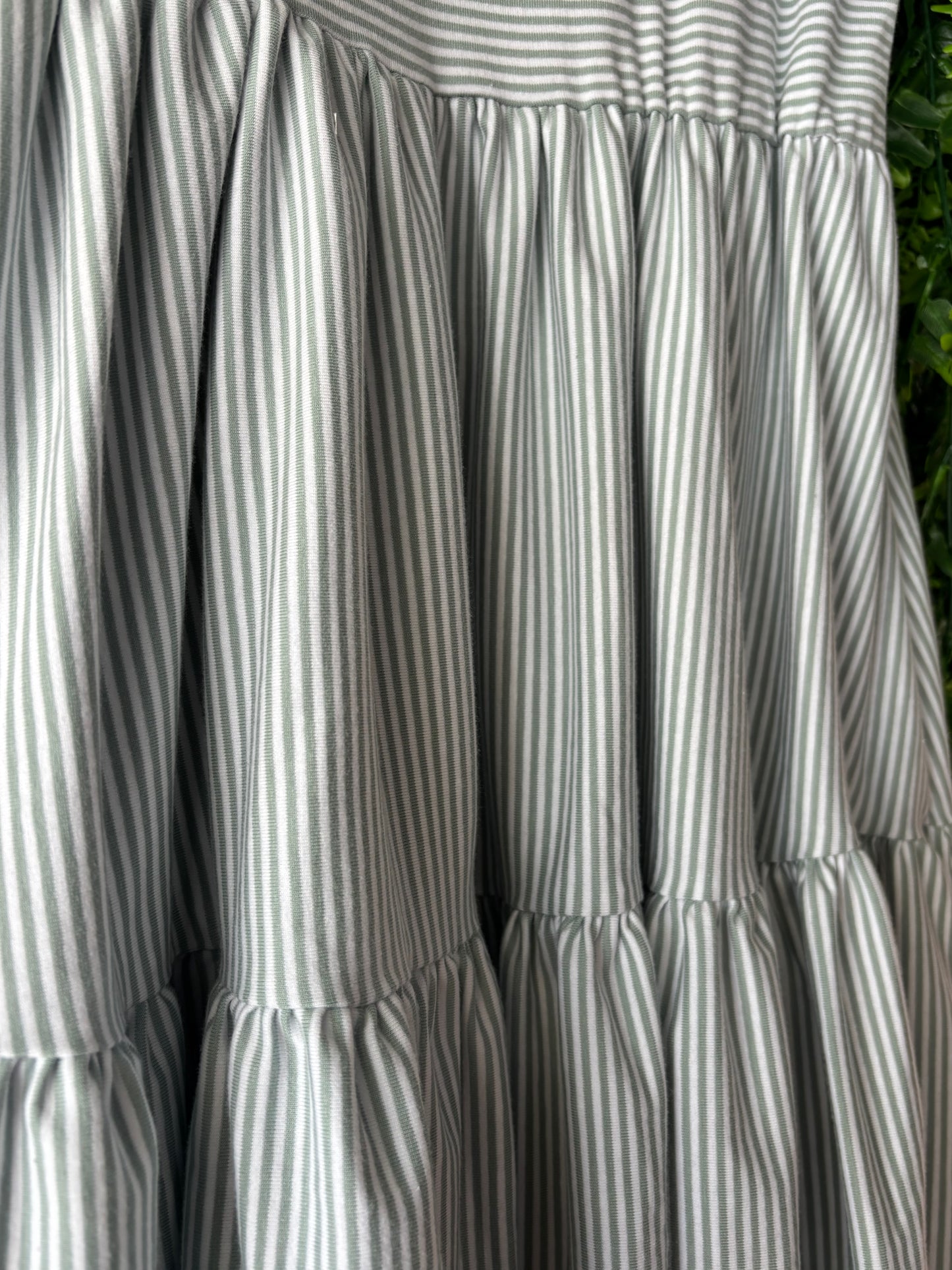 Timeless Striped Twirl Dress