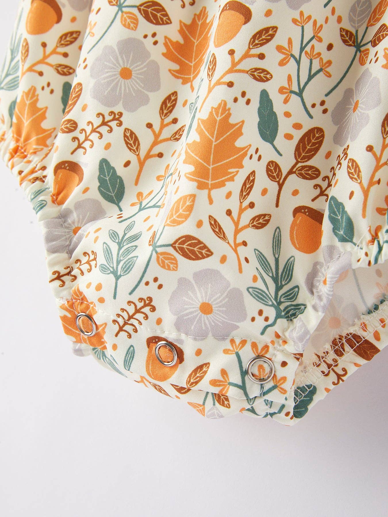 Girls Floral Print Romper: 3M