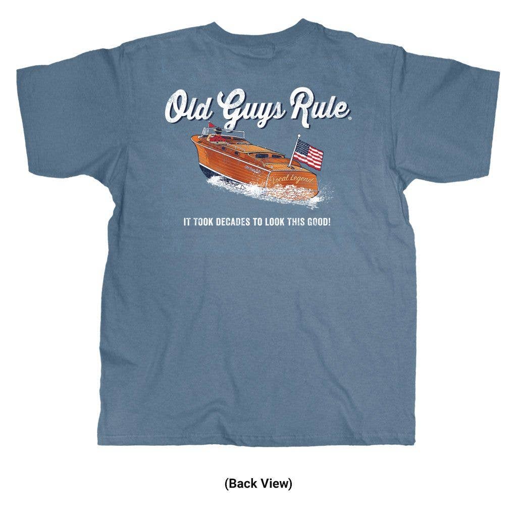 Chris Craft: Lake Blue / Large
