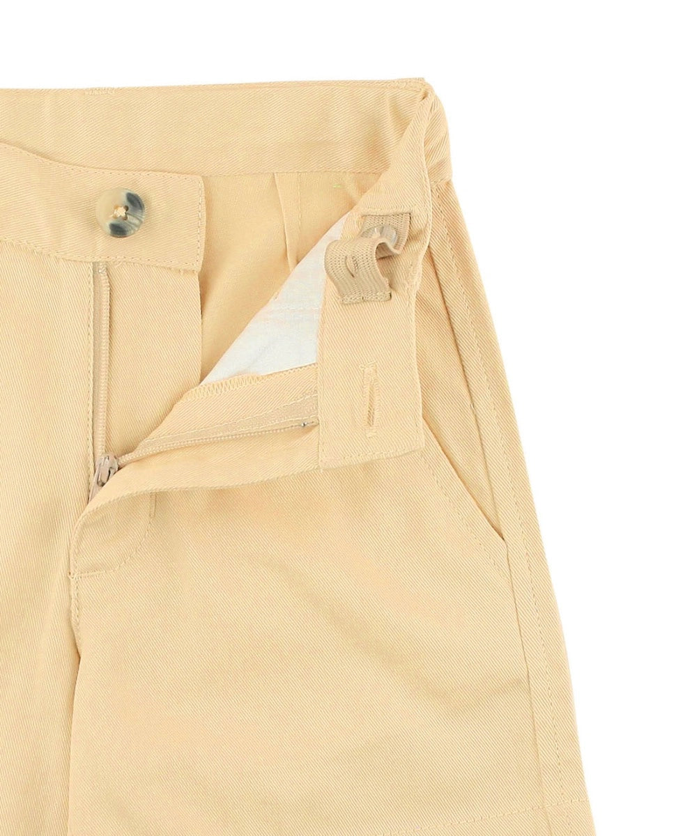 Boys Sunny Khaki Lightweight Chino Shorts