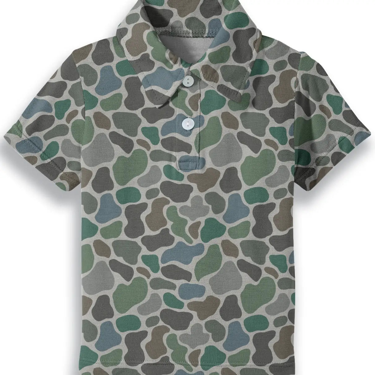 Camo Ss Polo Shirt