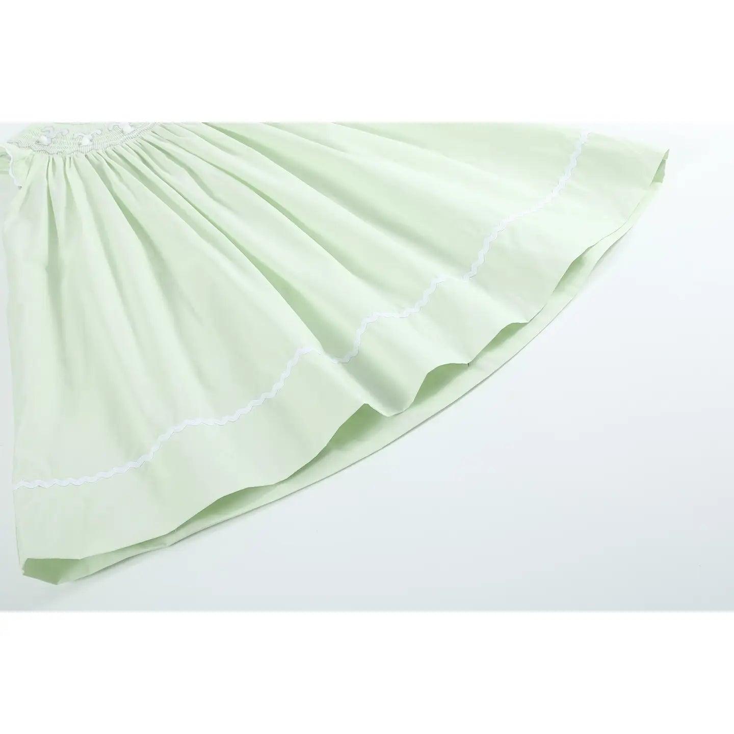 Honeydew Bunny Smocked Bishop Dress