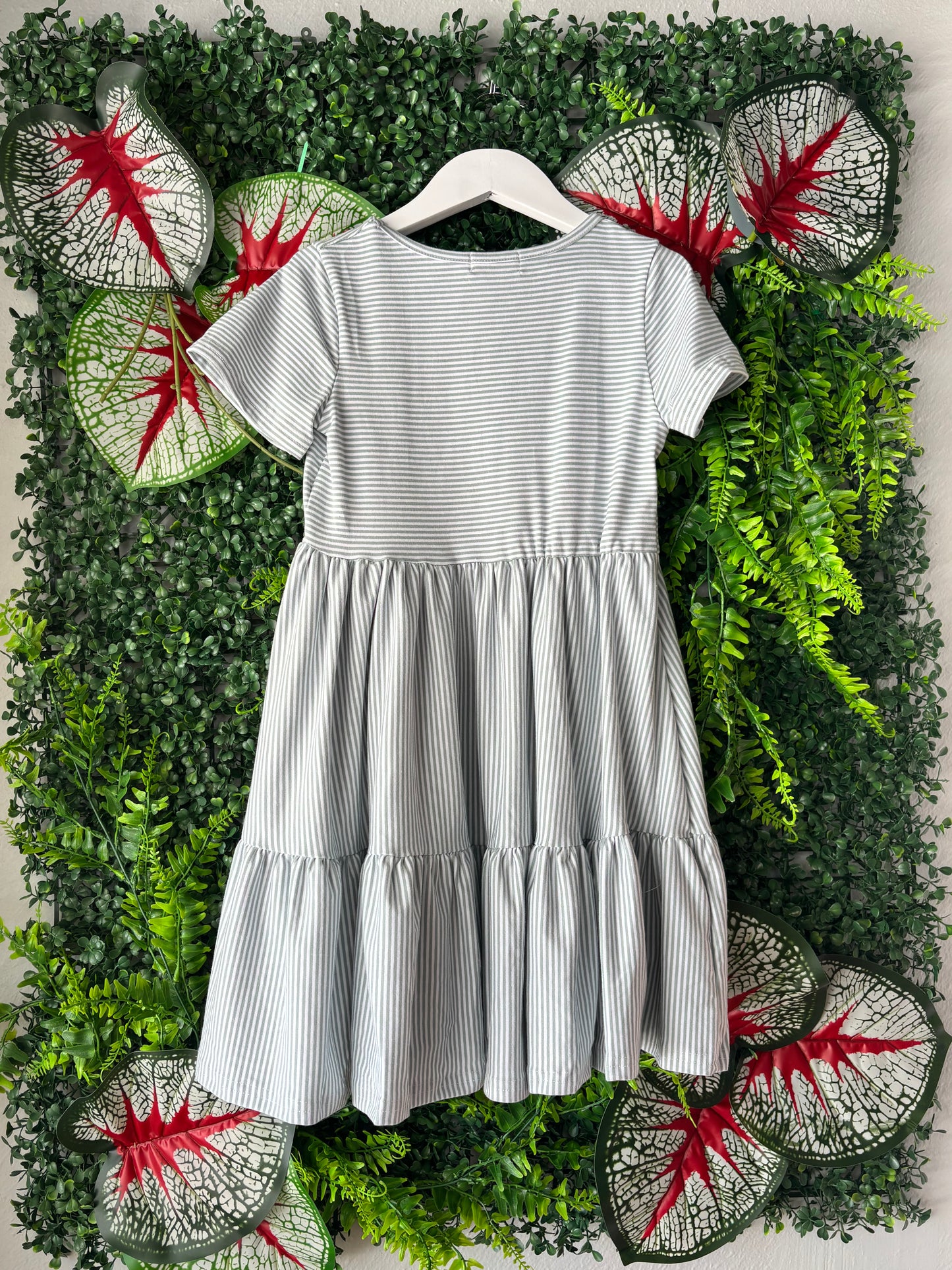 Timeless Striped Twirl Dress