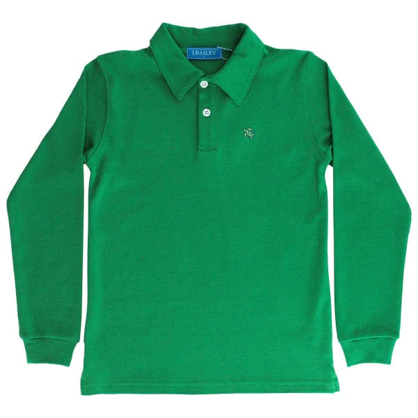 Bailey L/S POLO-KELLY