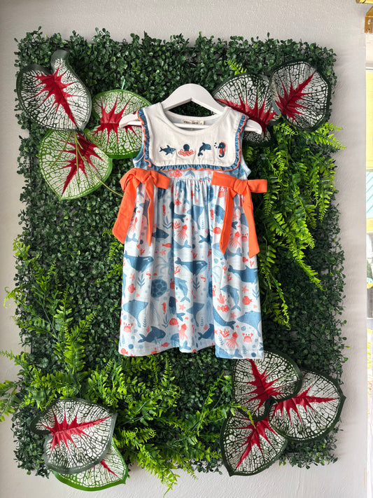 Coastal Cutie Dress: 4 years old