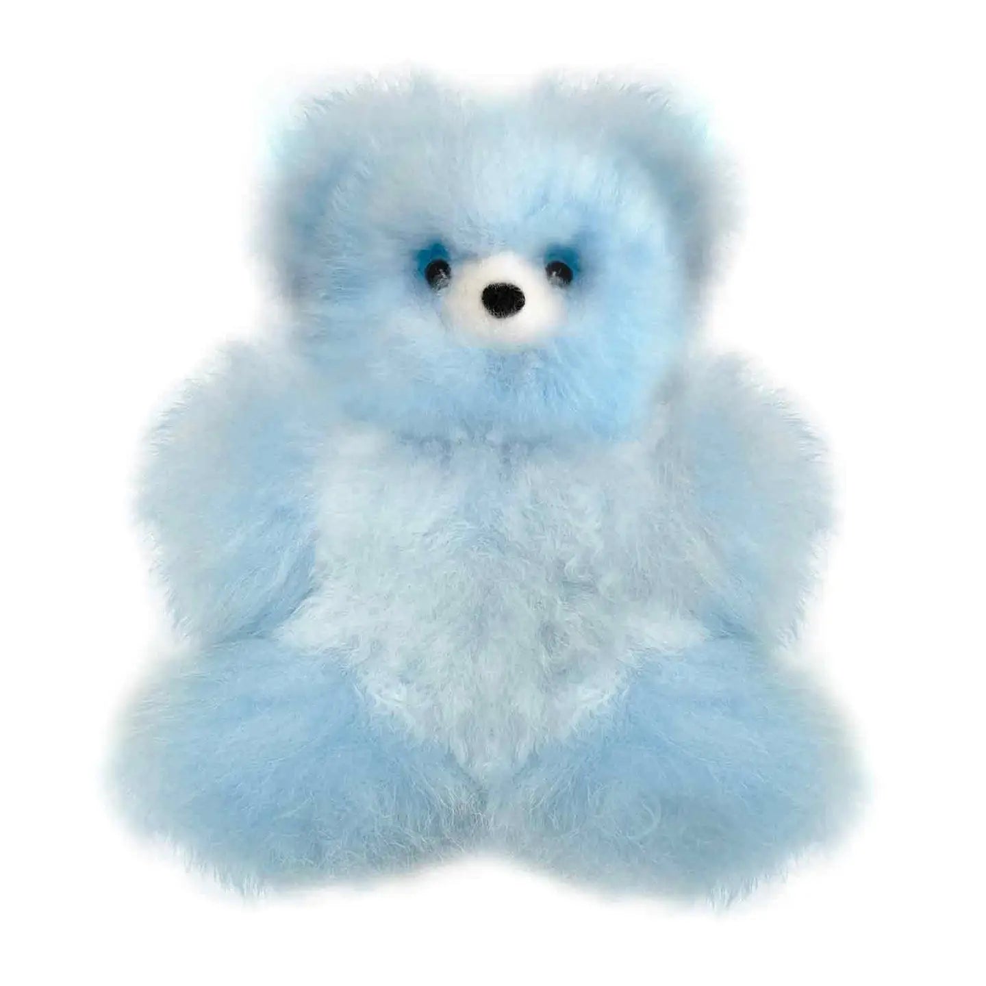10" Alpaca Fur Bear Pink or Blue