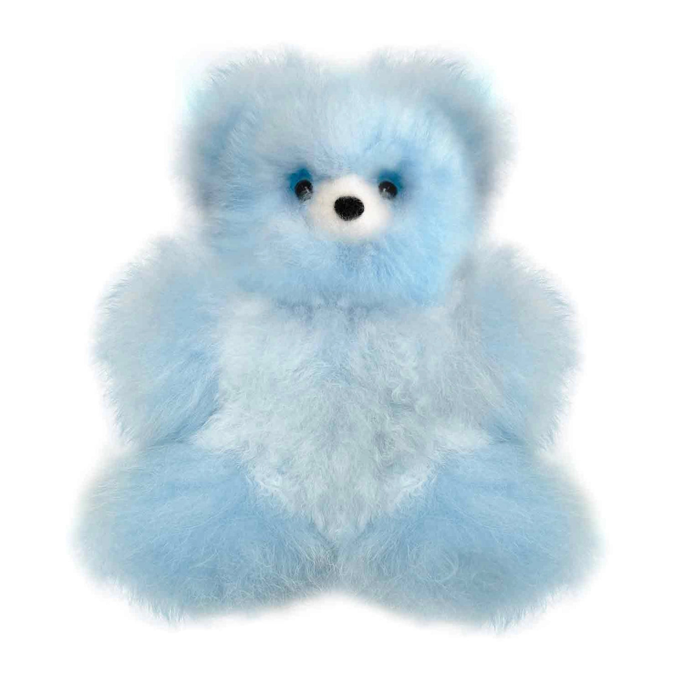 10" Alpaca Fur Bear Pink or Blue