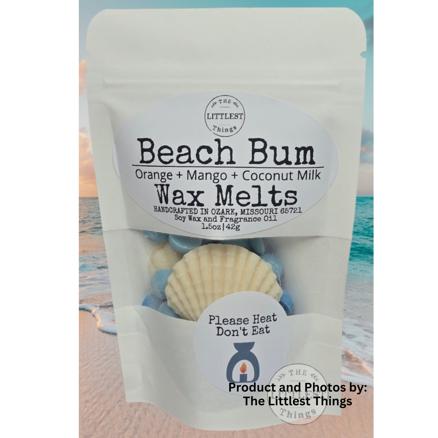 Beach Bum Wax Melt: 1.5oz