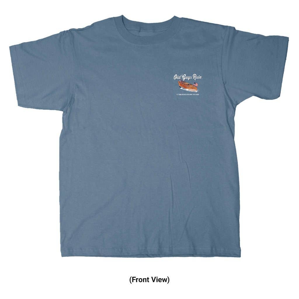 Chris Craft: Lake Blue / Large