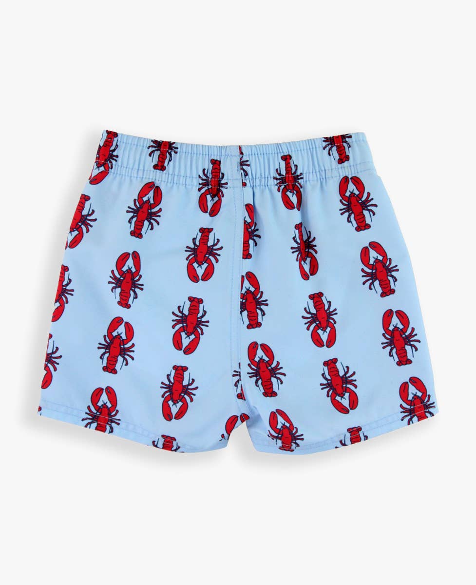 Boys My Little Lobster Swim Trunks: Blue / 3-6m