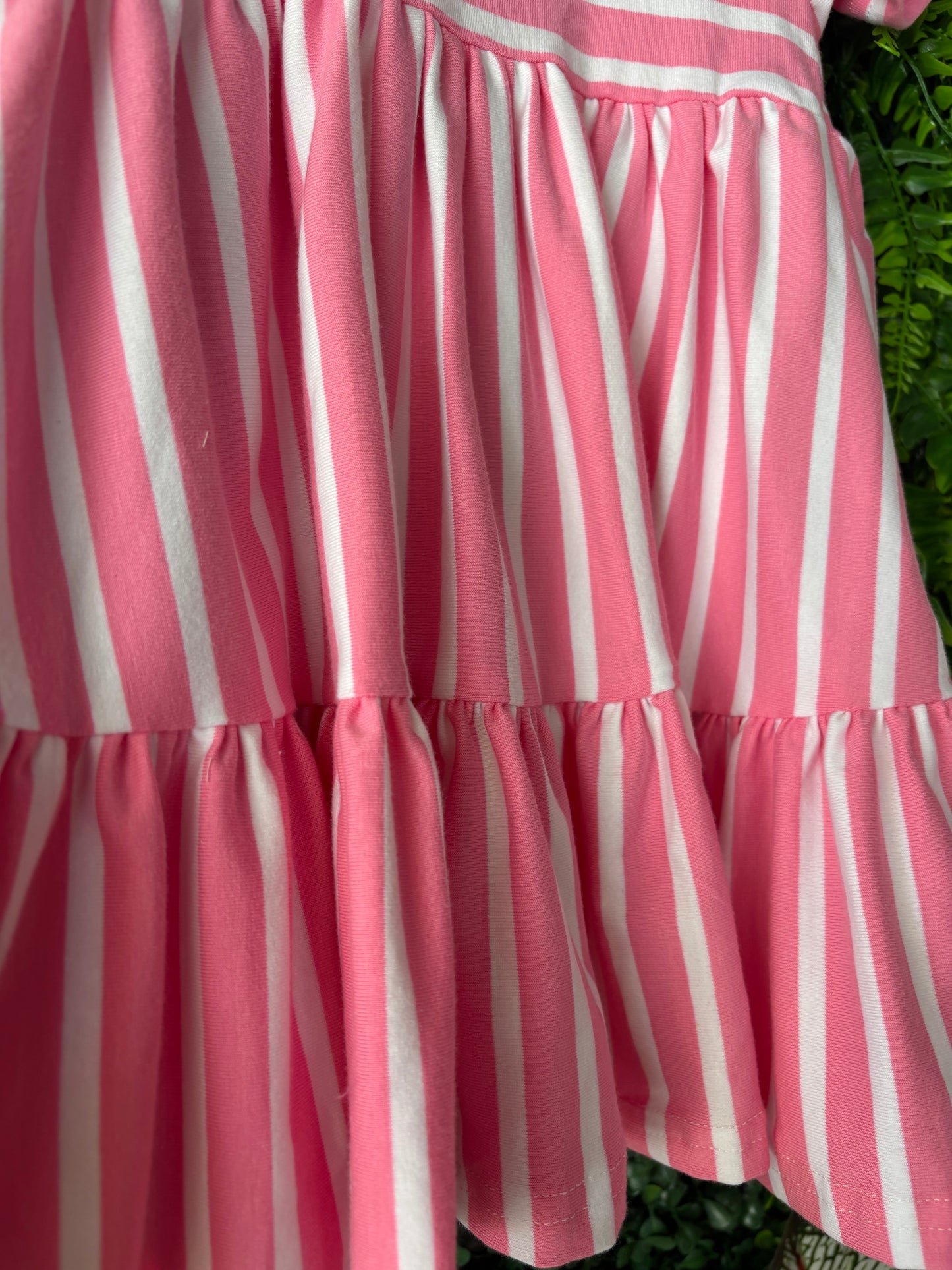 Pink Lemonade Striped Twirl Dress: 2 years old