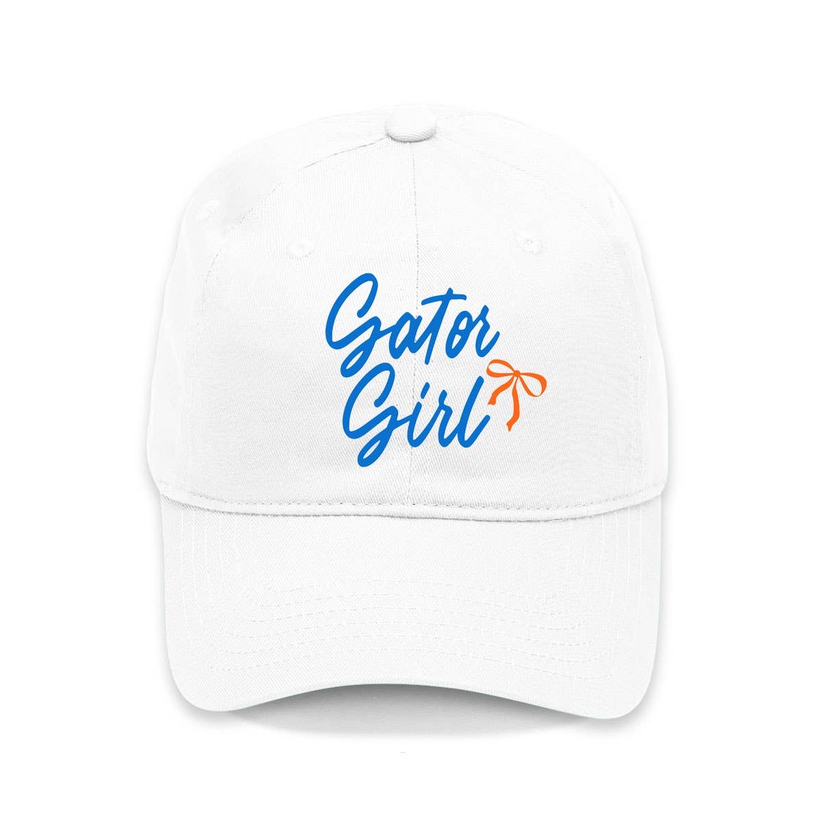 Florida Gator Girl Cap: White