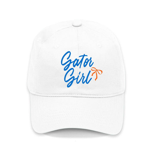 Florida Gator Girl Cap: White