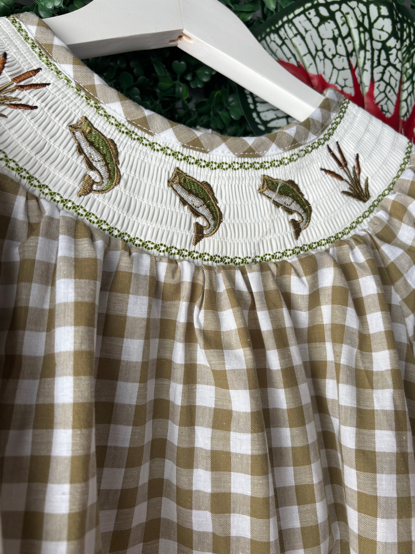 Gingham Gator Dress: 5 Years Old