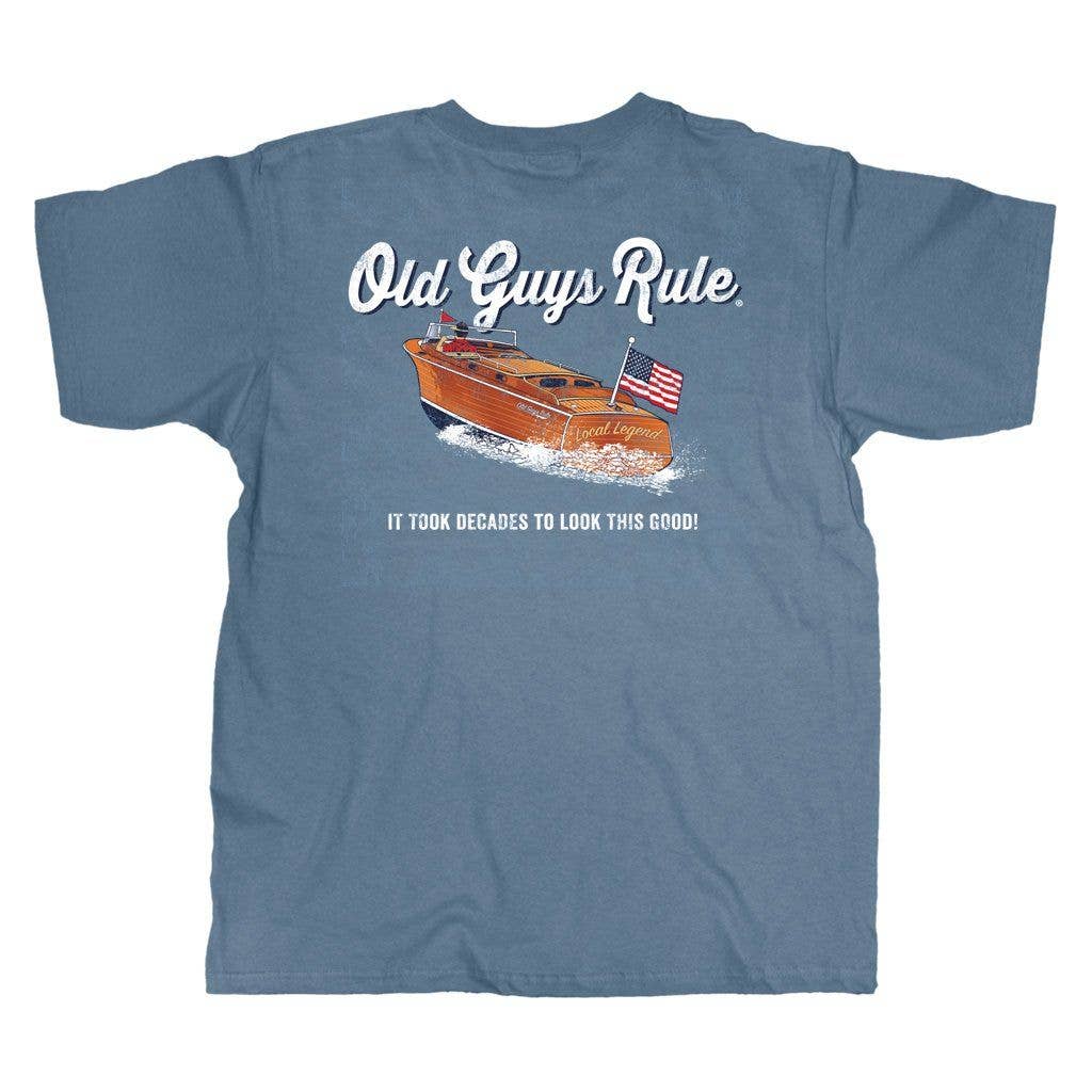 Chris Craft: Lake Blue / Large