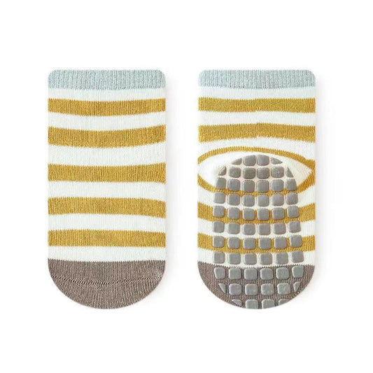 Yellow Striped Socks