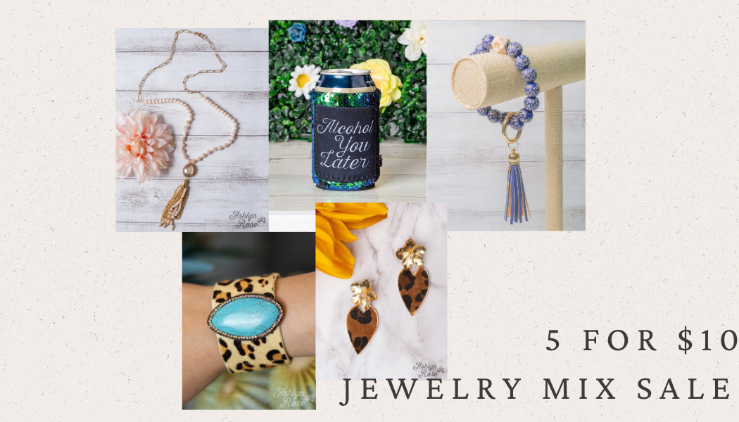 JBP - 5 For $10 Jewelry Mix Sale Mystery Box: Purple / One Size