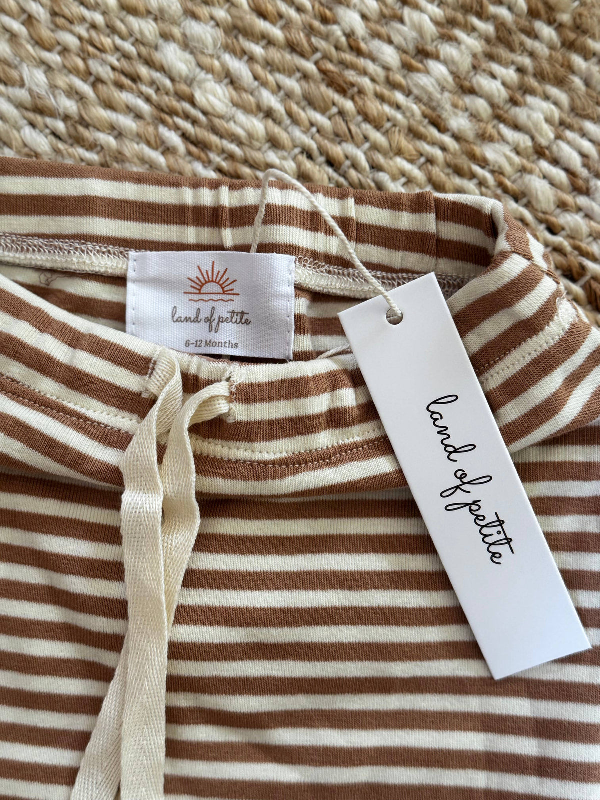 Unisex Drawstring Pants- Stripe (branded)