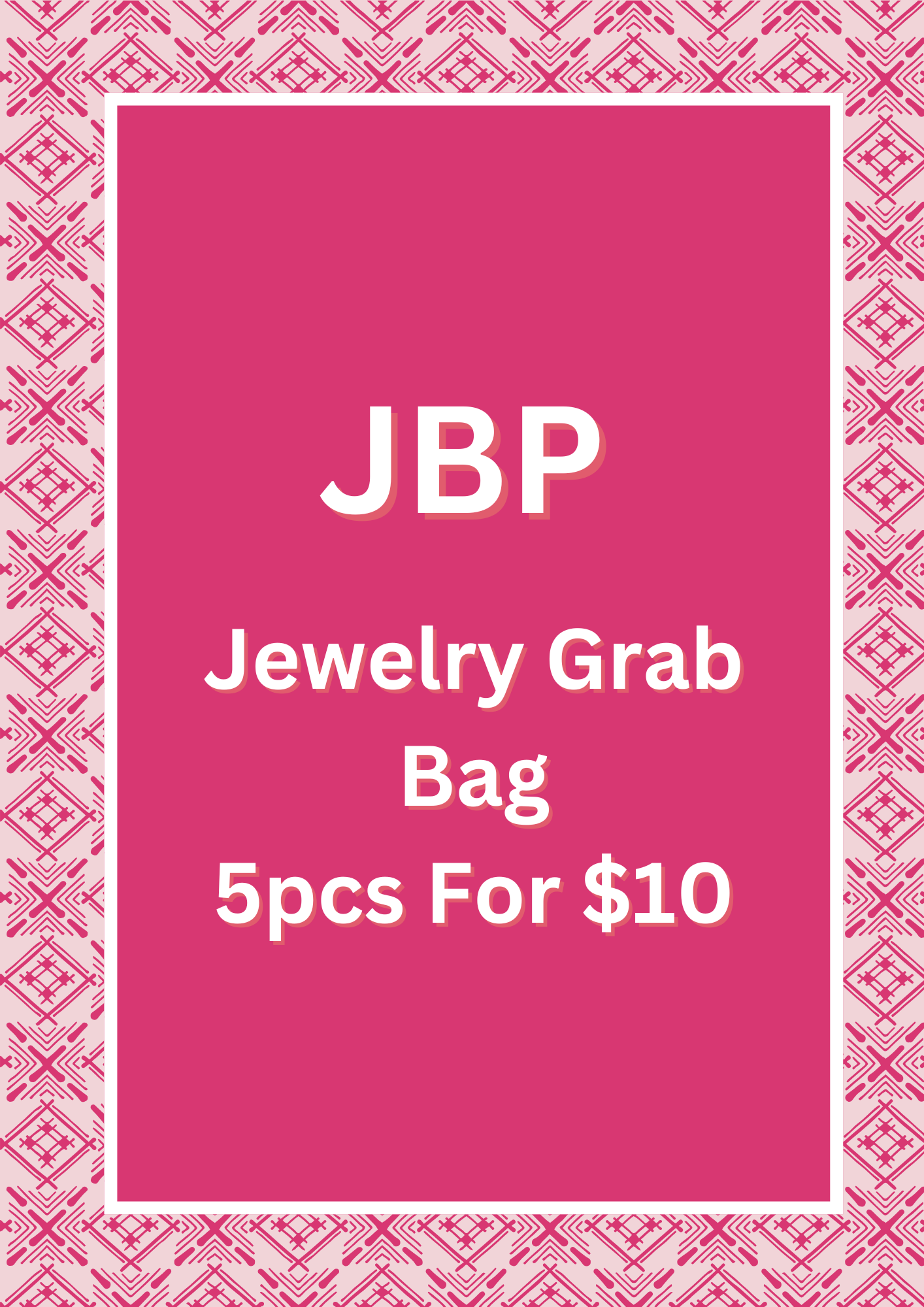 JBP - 5 For $10 Jewelry Mix Sale Mystery Box: Purple / One Size