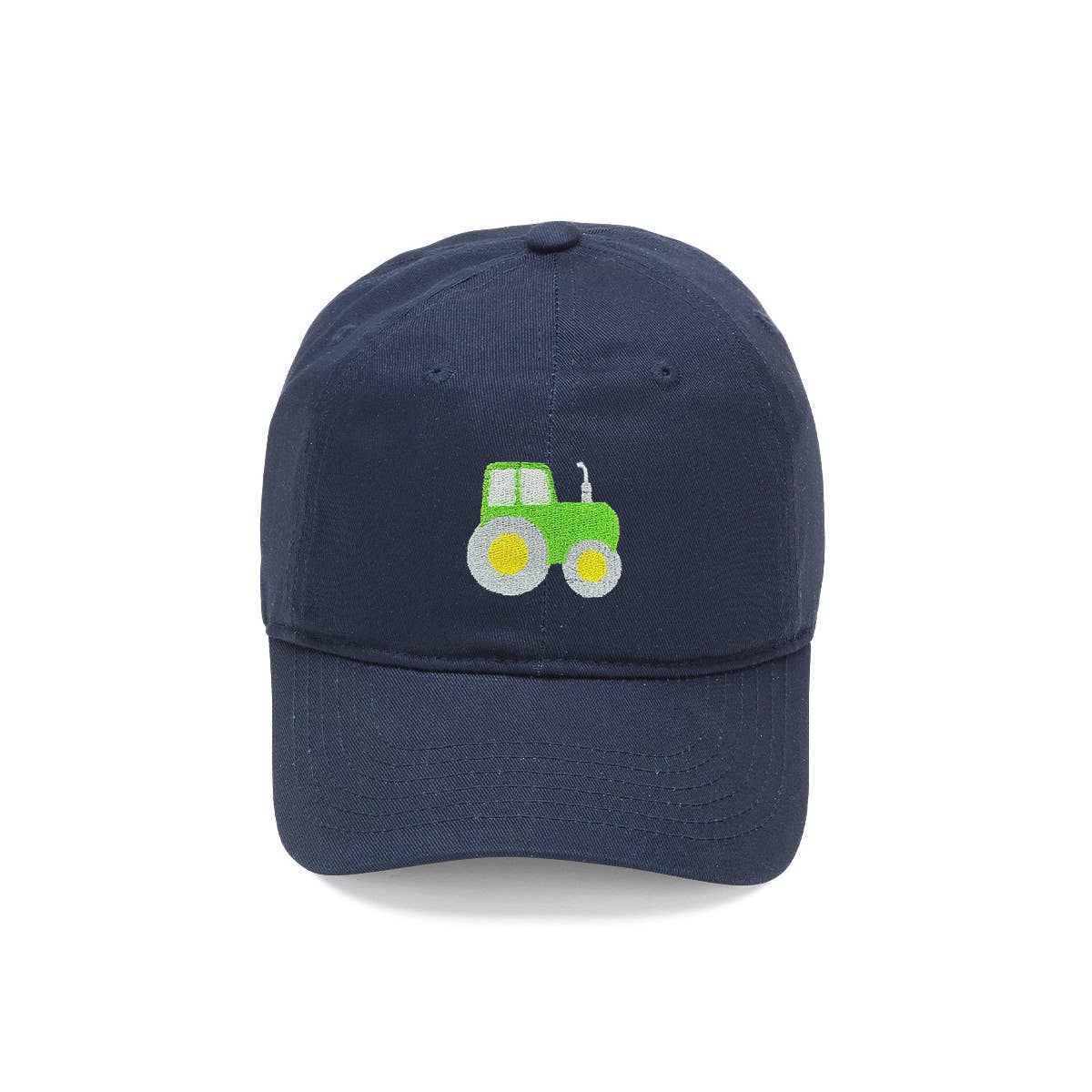 Motif Embroidered Navy Kids' Cap: Crab