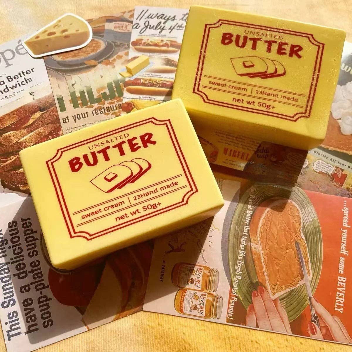 Butter Stick Squishy Slow Rising Stress Relief Toy: Butter Stick Slow Rising Small(13.5cm) / ONE SIZE