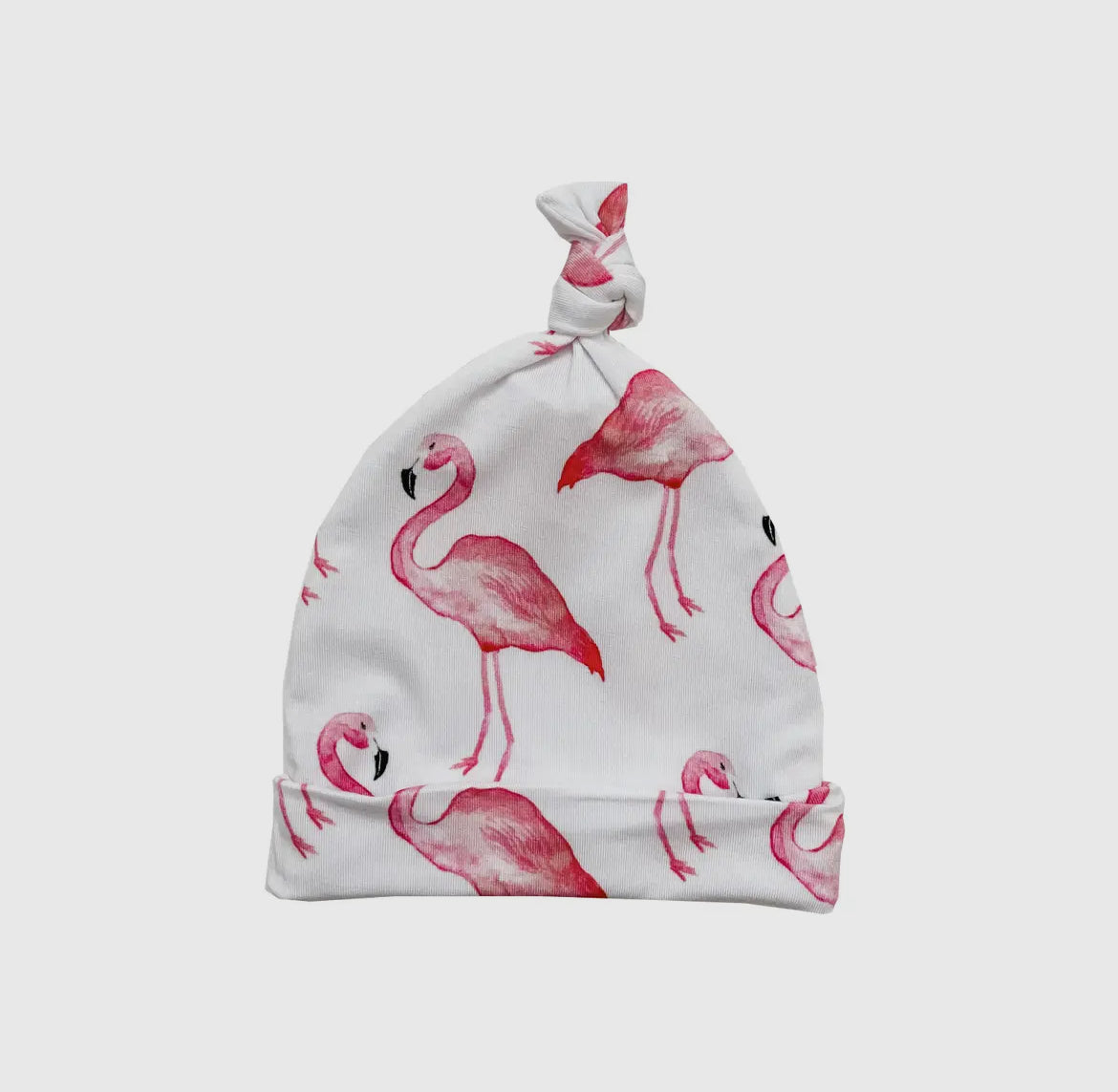 Flamingo Knotted Hat