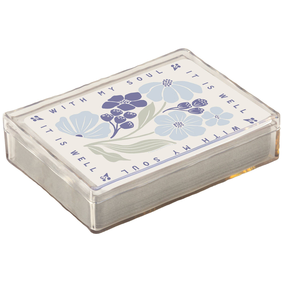 It Is Well Playing Cards