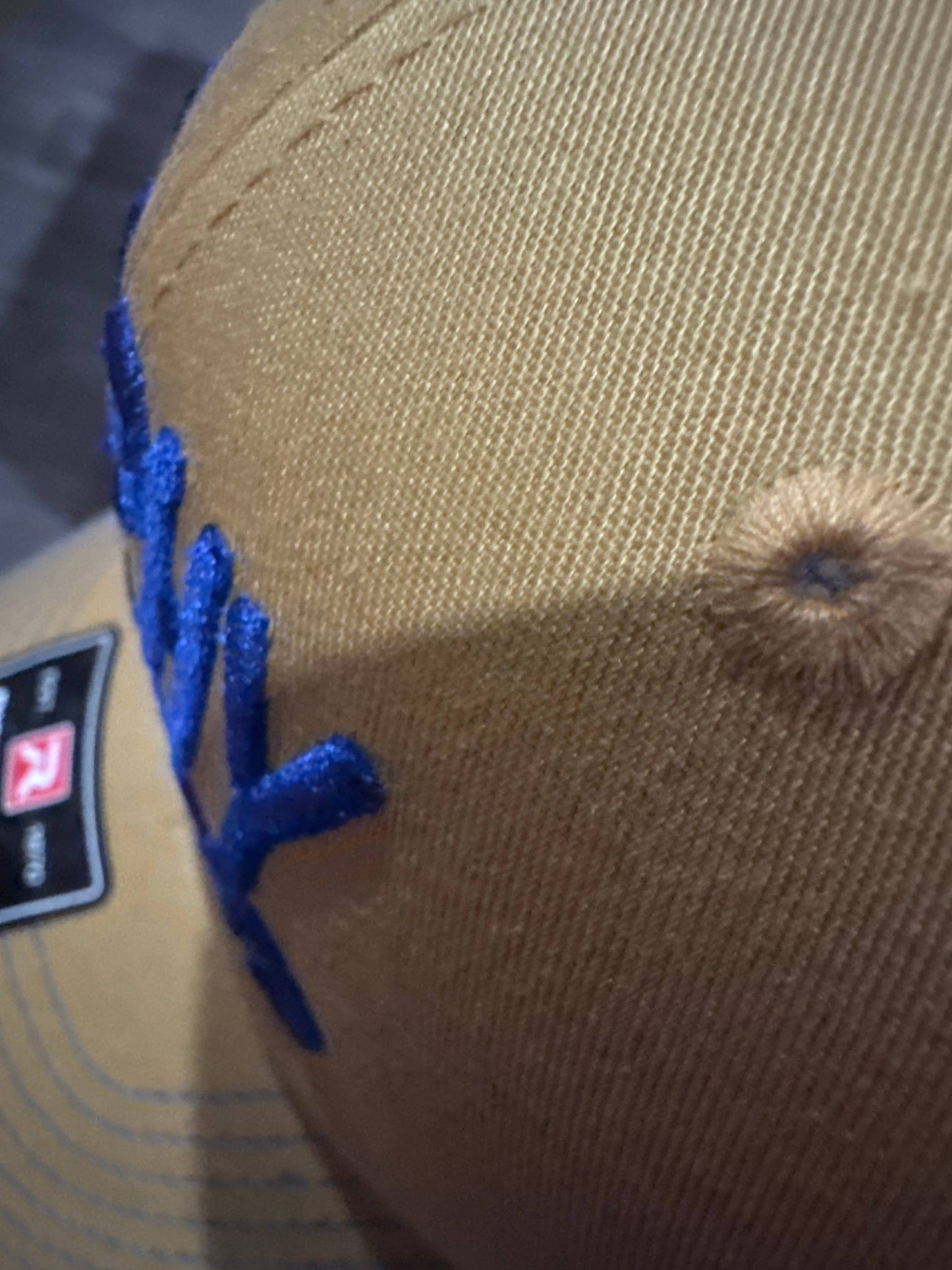 Embroidered Hat for Husbands, great wedding, engagement gift: Copper/Black with Rope