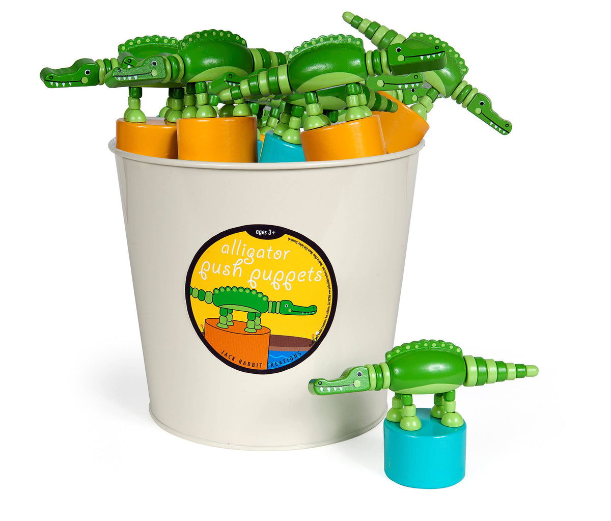 Alligator Push Puppets Refill - Set of 24