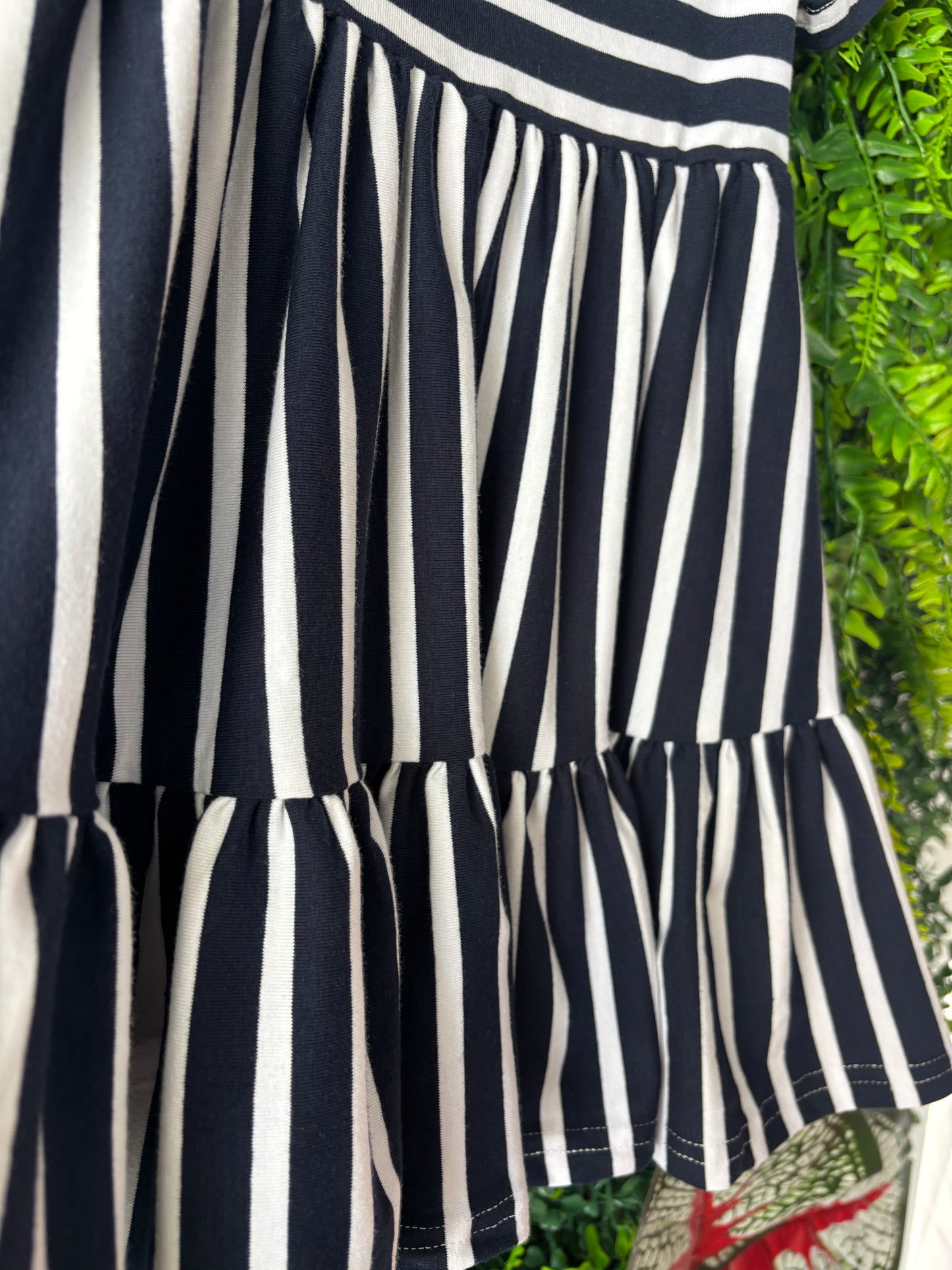 Timeless Striped Twirl Dress: 3 years old