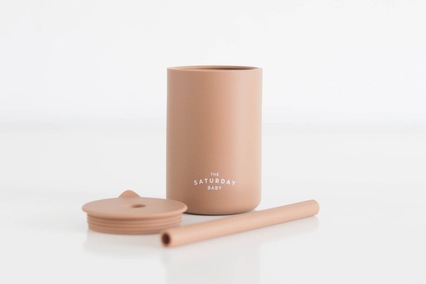 The Saturday Baby Silicone Straw Cup