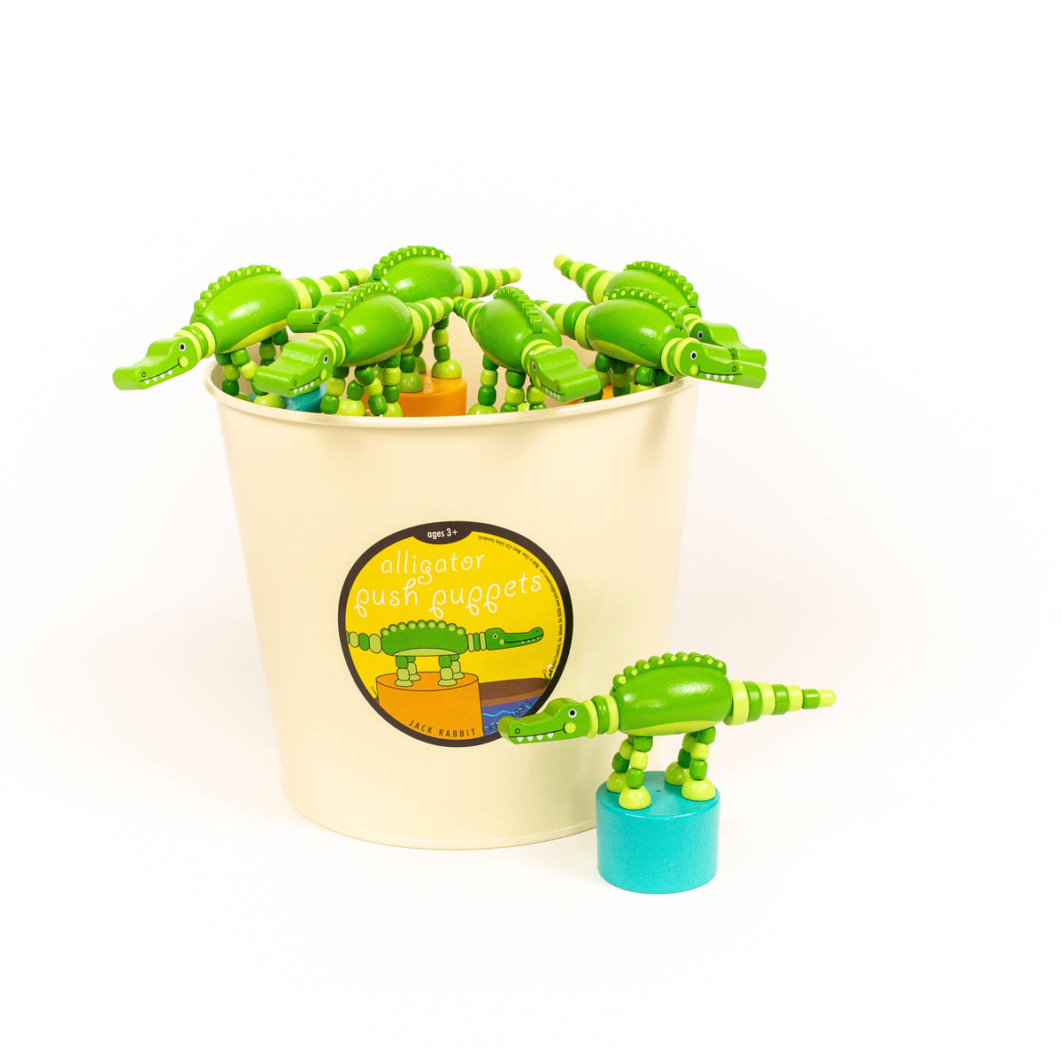Alligator Push Puppets Refill - Set of 24