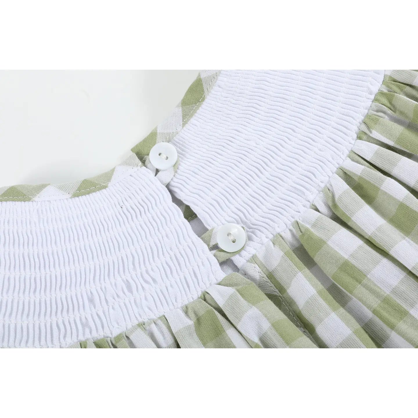 Alligator Smocked Bishop Dress