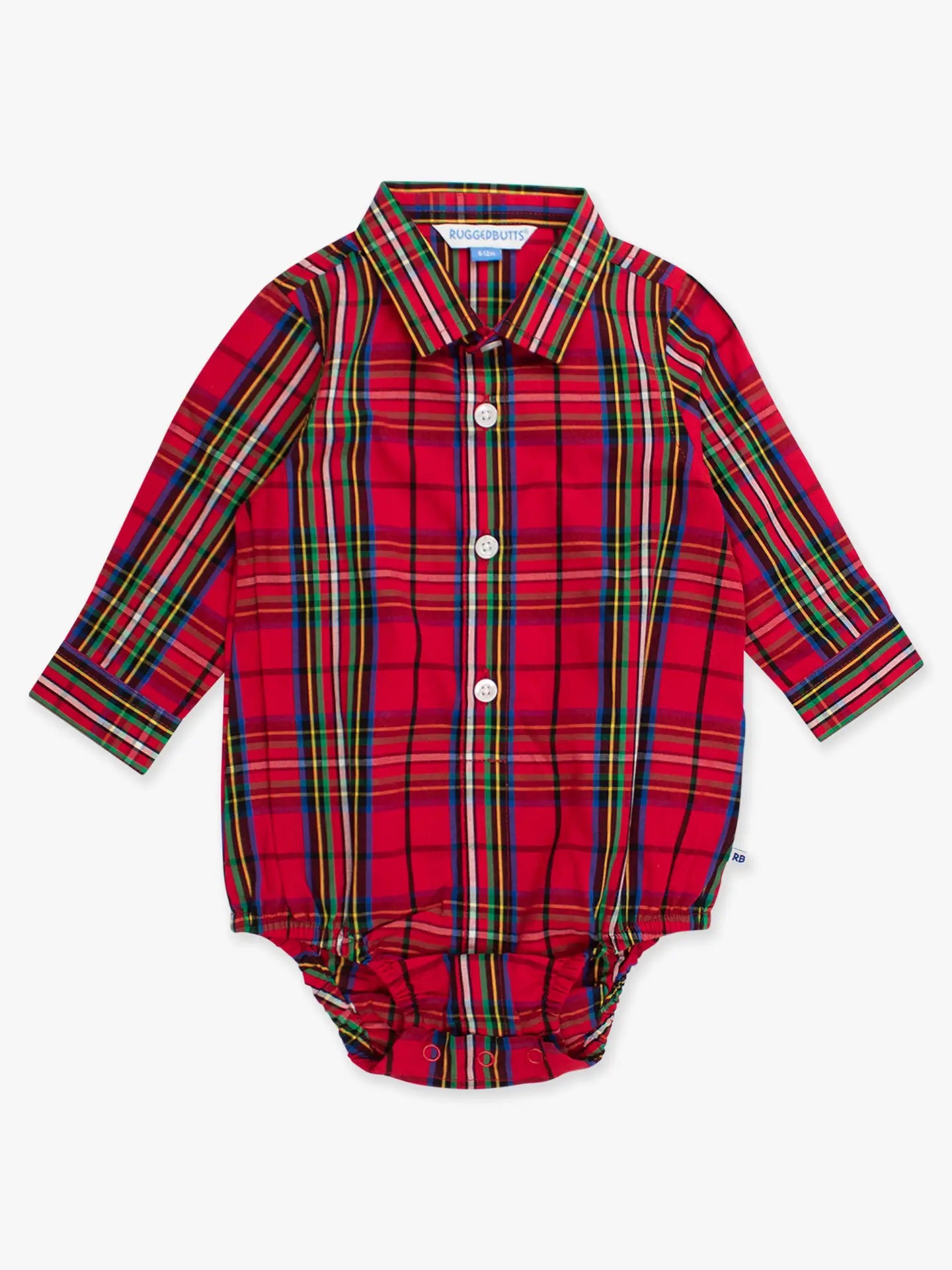 RB Boys Plaid Bodysuit