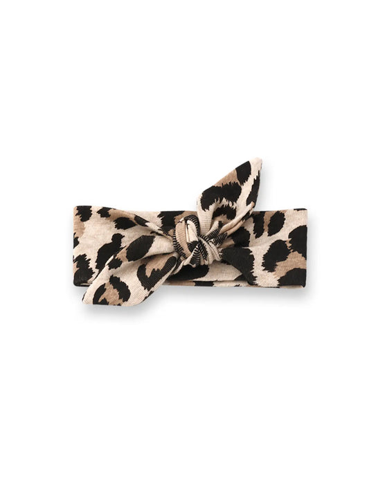 Baby Girl's Leopard Cotton Headband