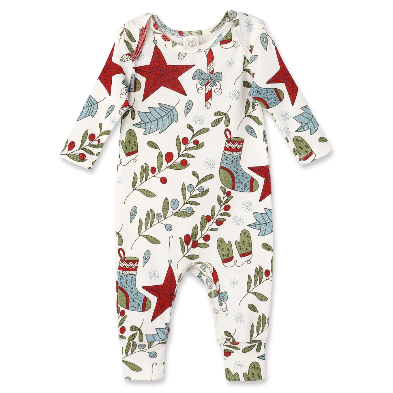 Baby's Christmas Fancy Bamboo Romper