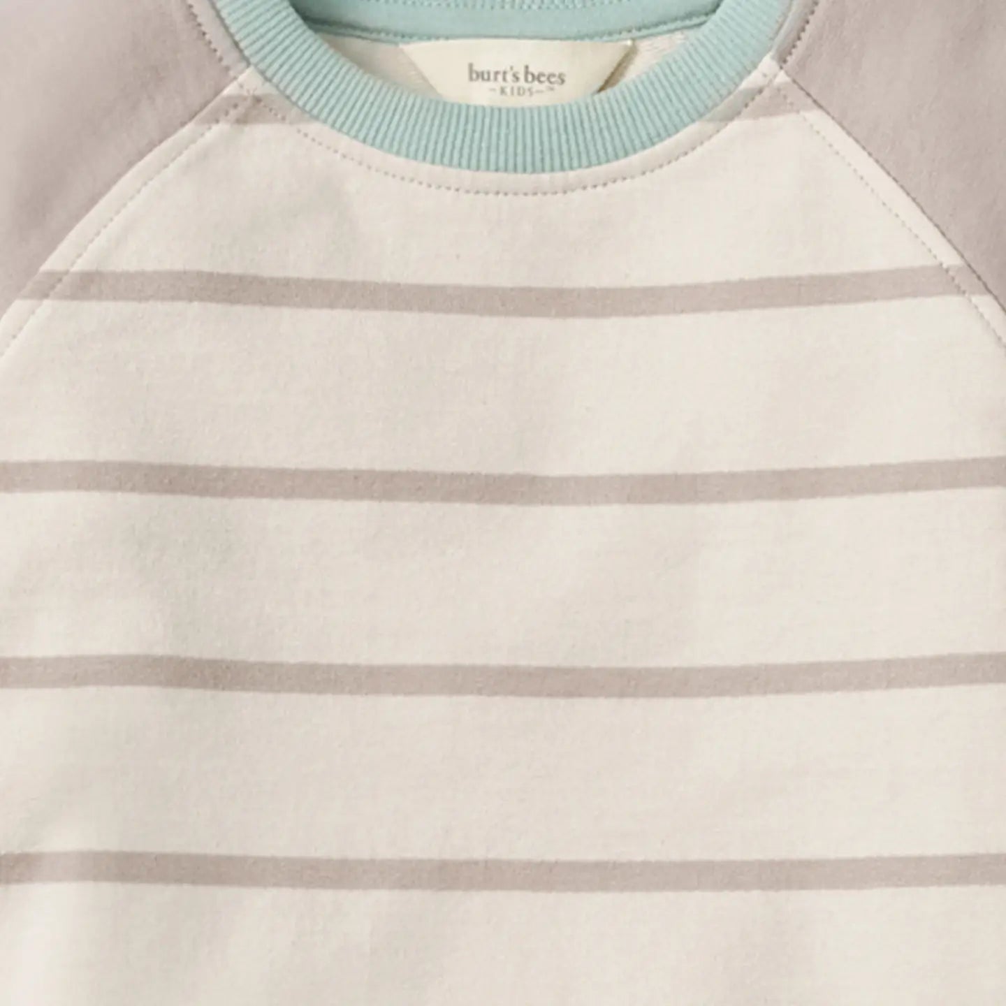 Organic Stripe Sweatshirt Set