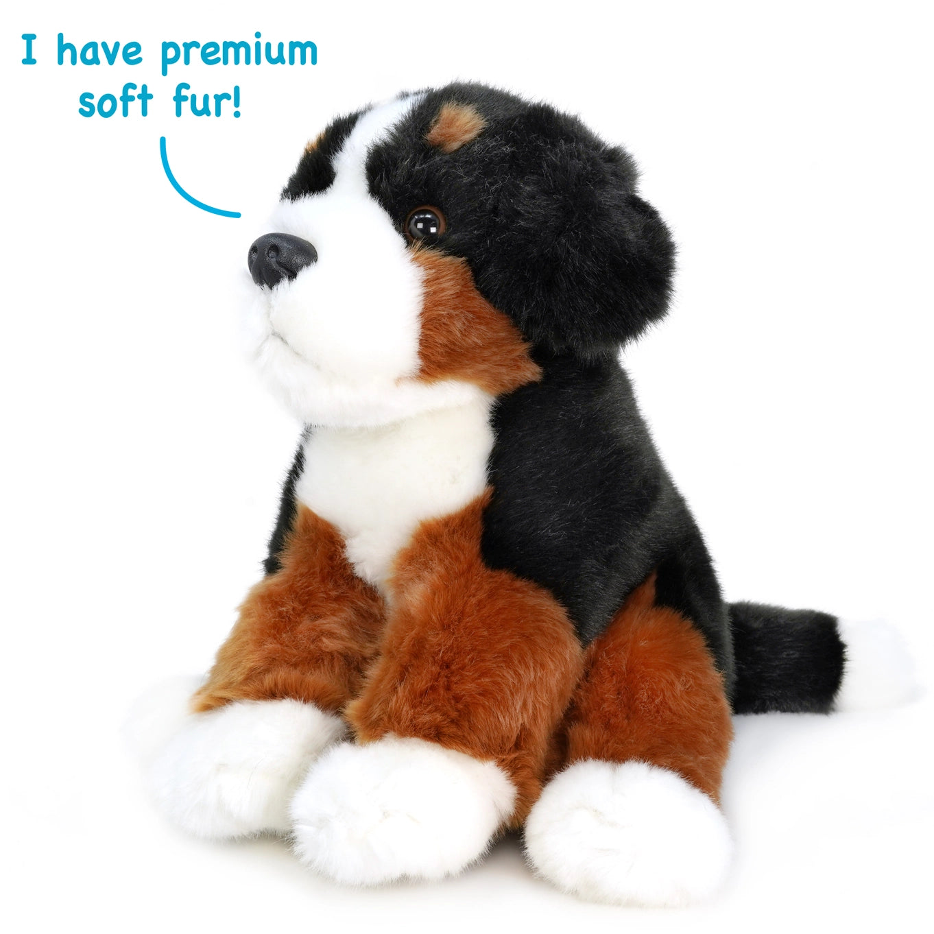 Bastien the Bernese Mountain Dog | 12.5 Inch Plush