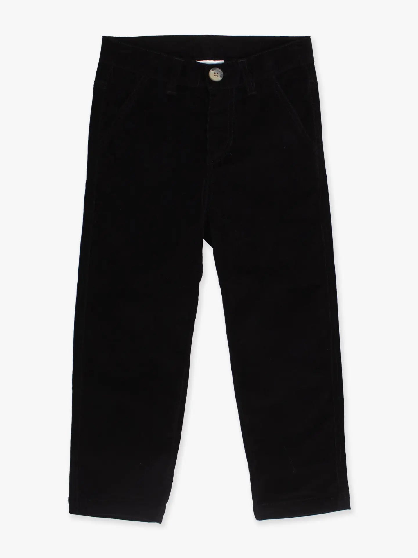 Boys Black Corduroy Pants