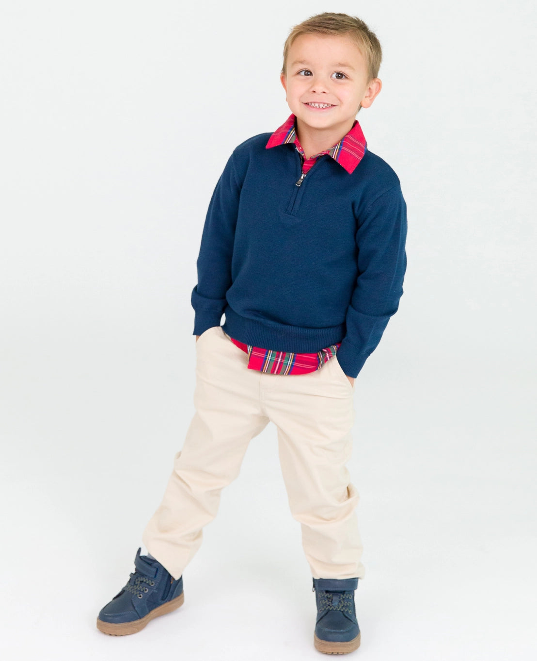 Boys Stretch Chino Pants