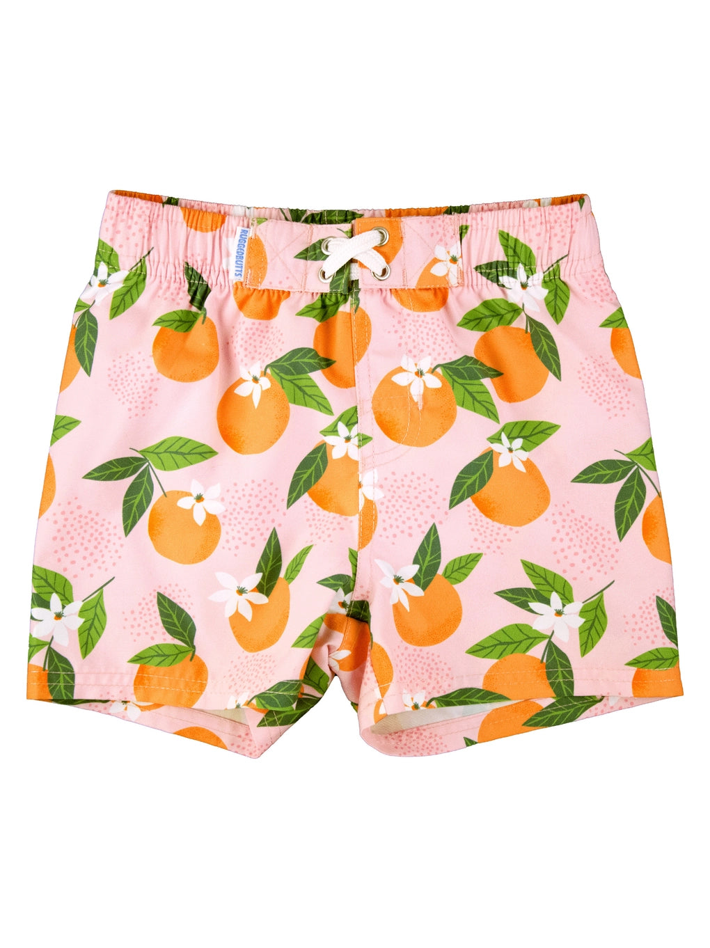 Boys Orange You the Sweetest Swim Trunks