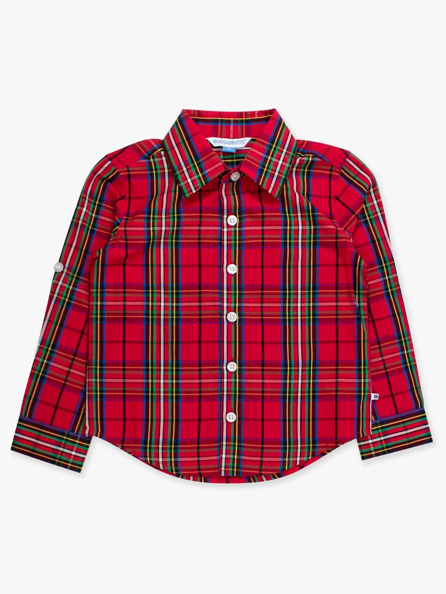 RB Boys PlaidButton Down