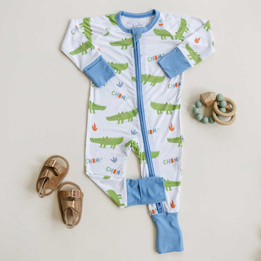 Convertible Romper - Alligator