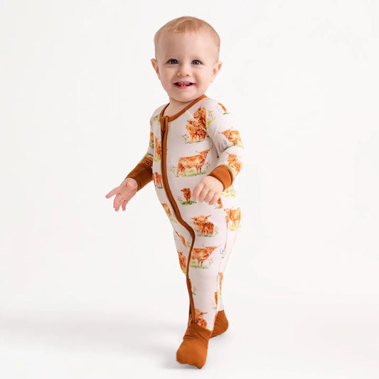 Cozy Cattle Romper