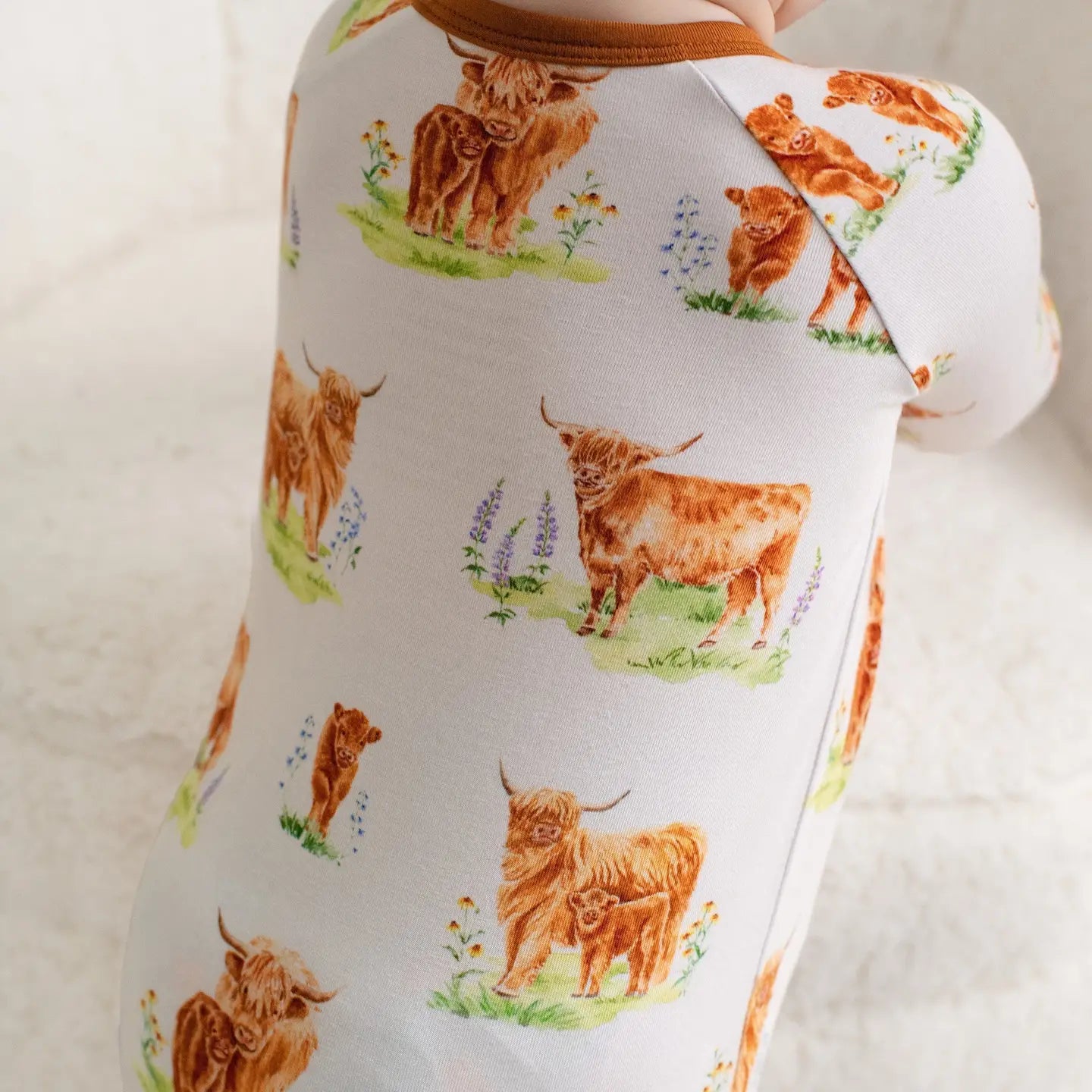 Cozy Cattle Romper
