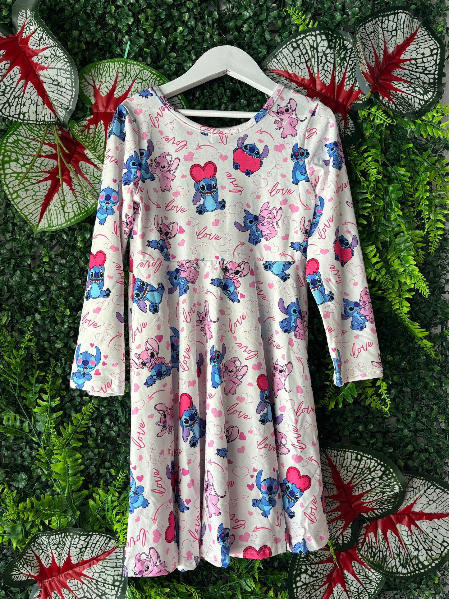 Leo and Stitch Sweetheart Dress