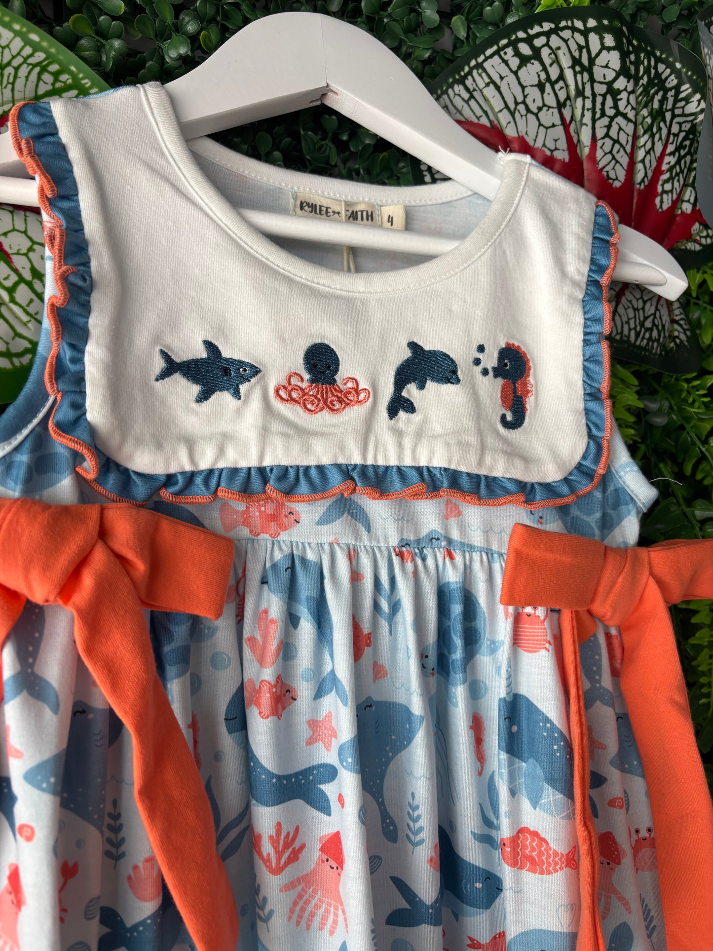 Coastal Cutie Dress: 4 years old
