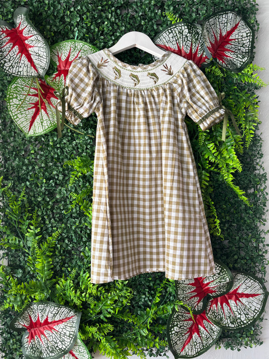 Gingham Bass Dress: 5 Years Old