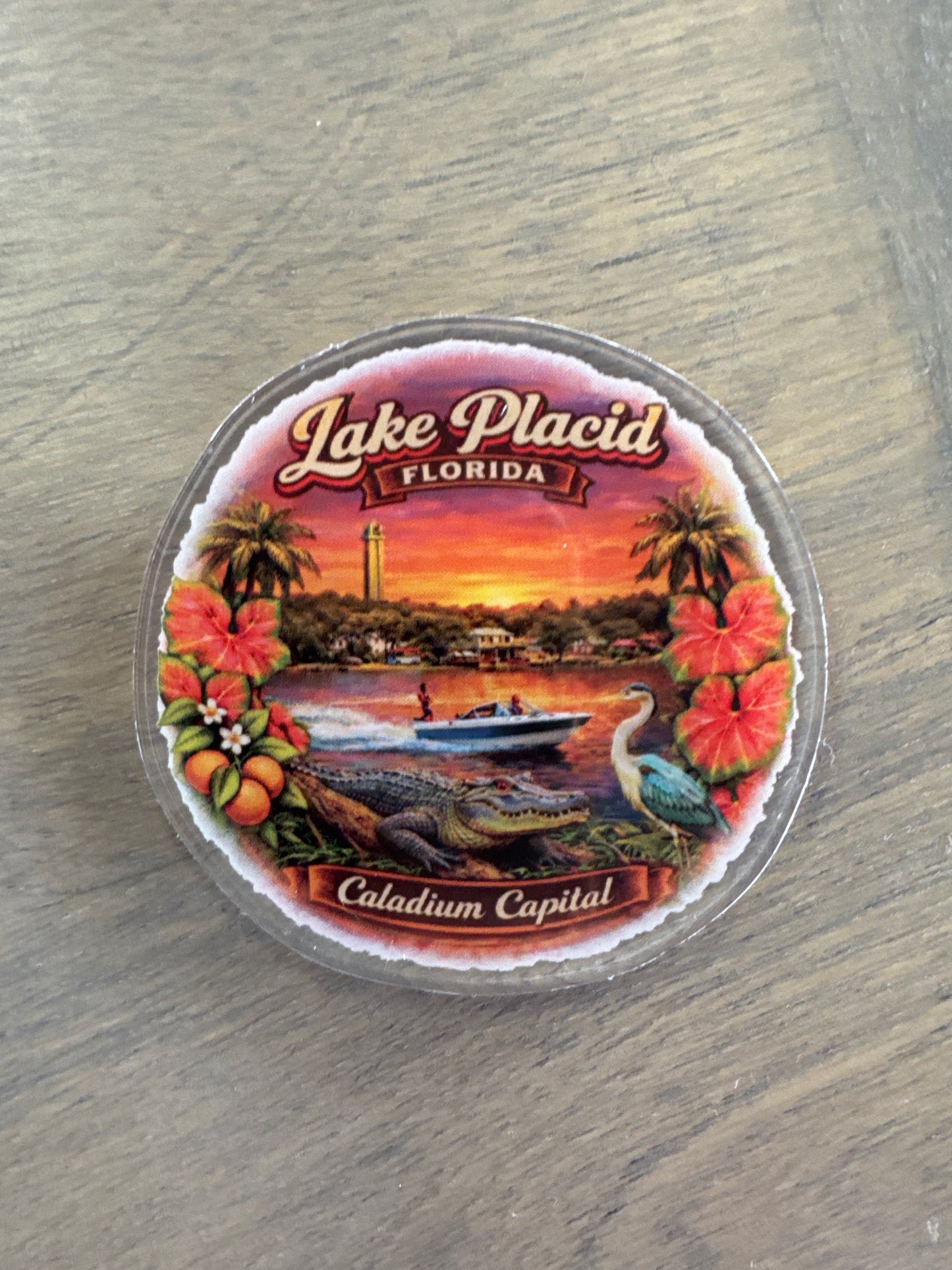 Lake Placid Magnet 2-1/2 Inch